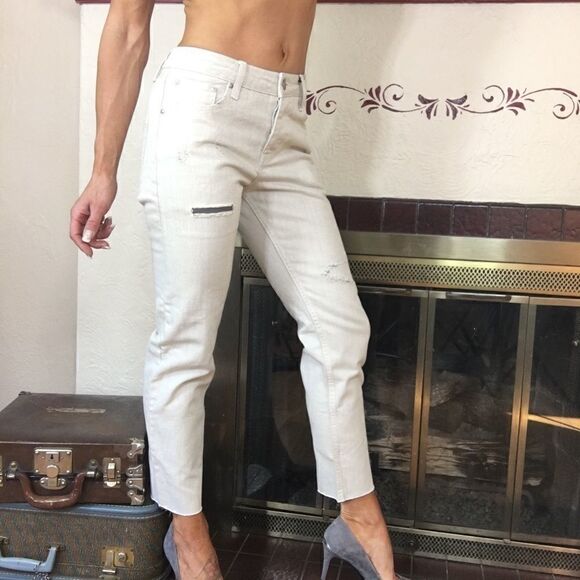 ASOS Denim - NWT ASOS distressed denim white wash denim jeans